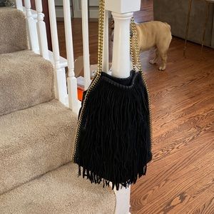 Frilly fringe bag